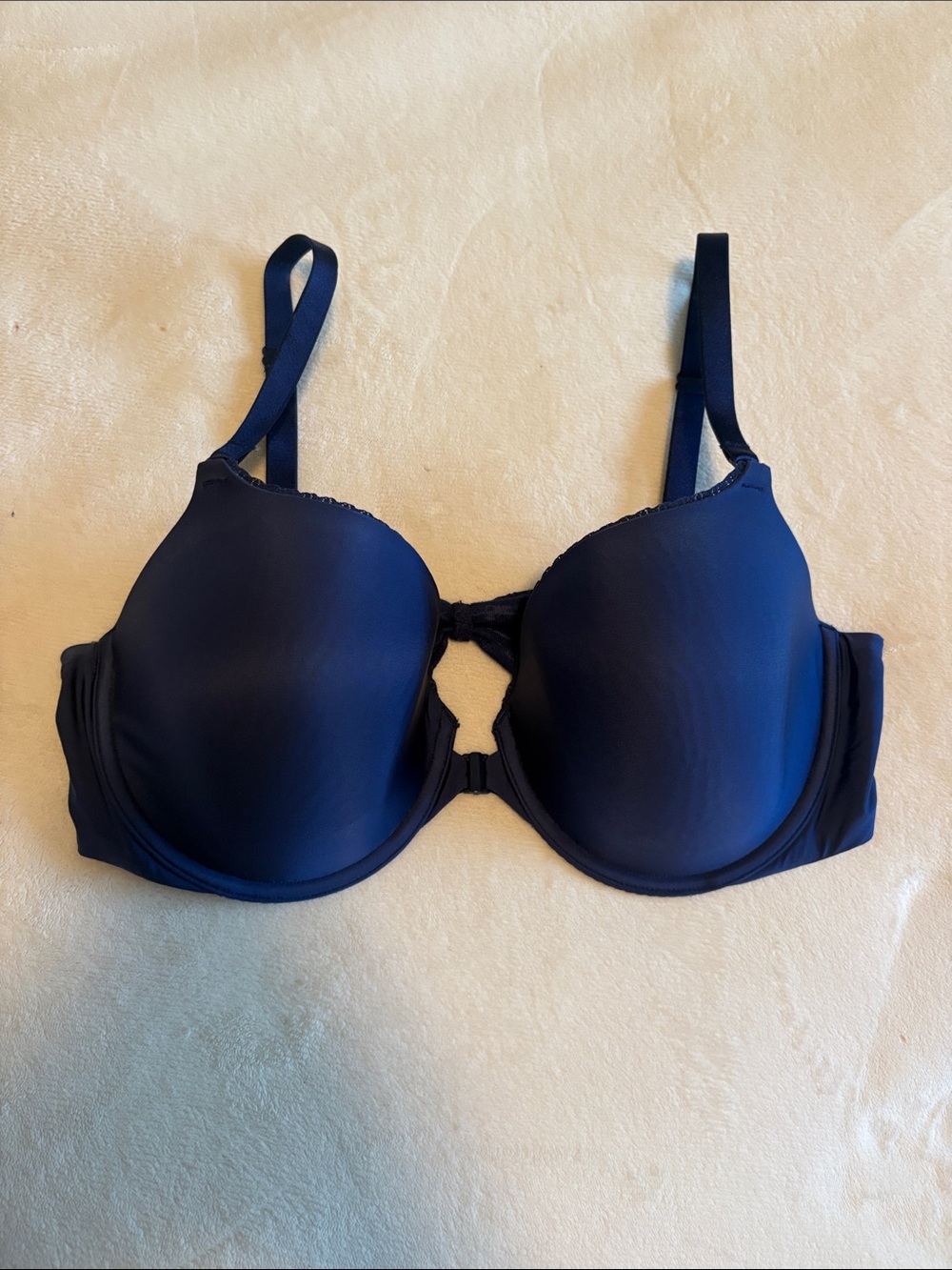 Victoria’s Secret Demi/Demi-Buste Bra with Bow Back - Navy